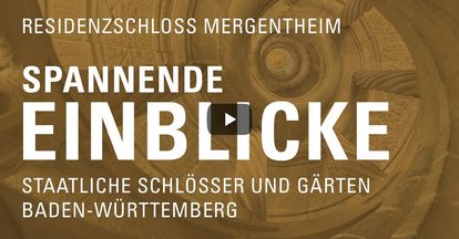 Startbildschirm des Filmes "Spannende Einblicke mit Michael Hörrmann: Residenzschloss Mergentheim"
