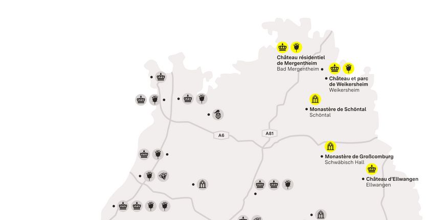 Carte de région "Hohenlohe & Ellwangen"
