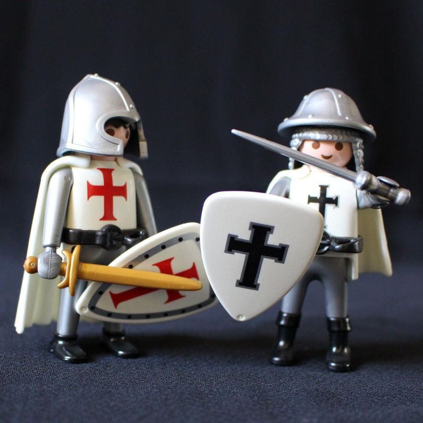 Residenzschloss Mergentheim, Playmobil-Ausstellung, Deutschordensritter