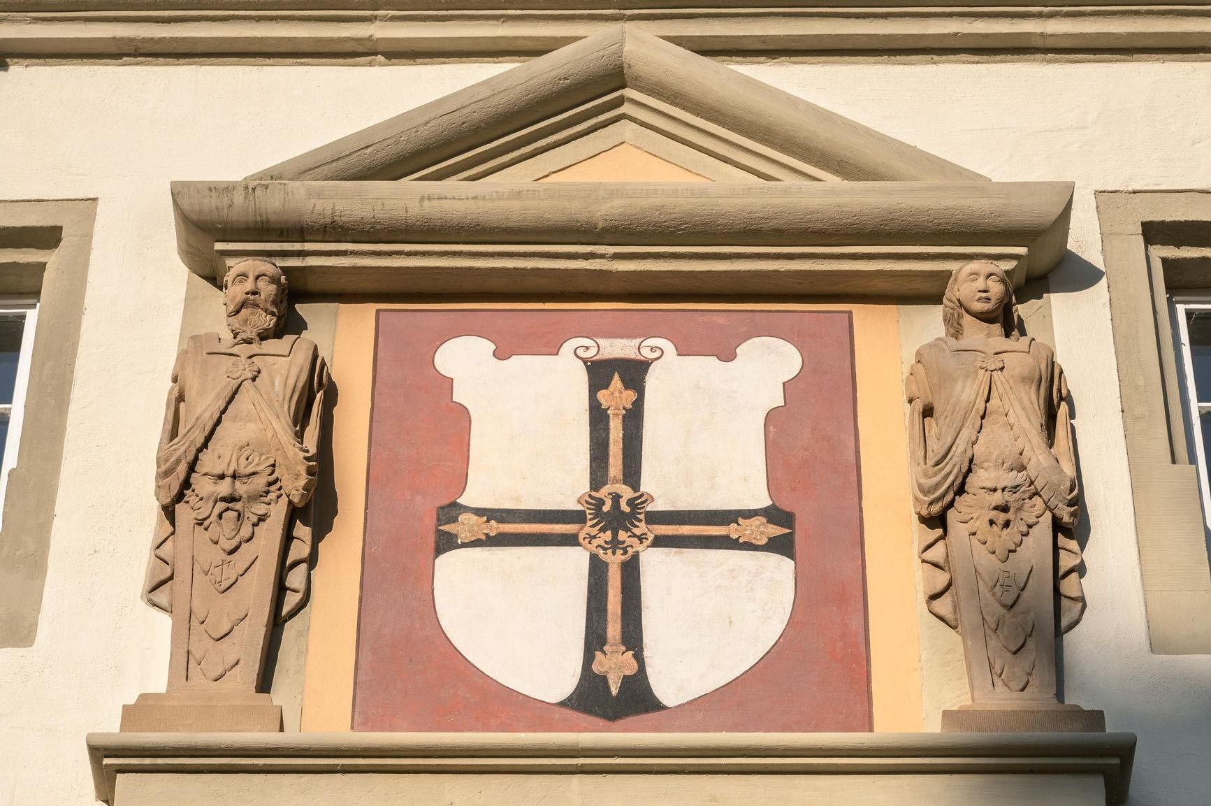 Residenzschloss Mergentheim, Wappen
