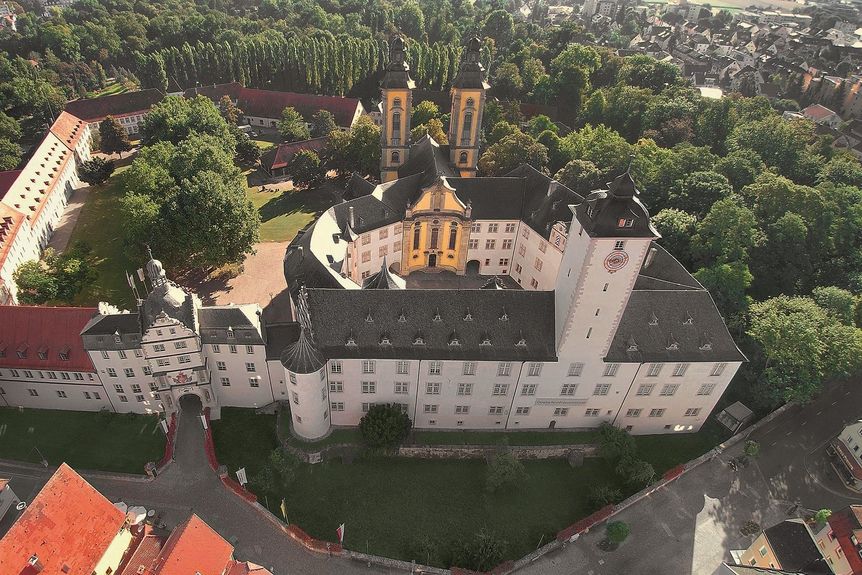 Residenzschloss Mergentheim, Luftansicht