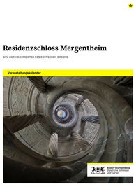 Titelbild des Jahresprogramms für Residenzschloss Mergentheim