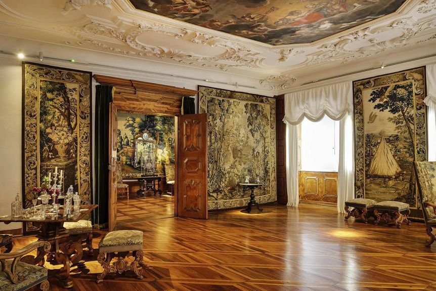 Schloss und Schlossgarten Weikersheim, Audienzzimmer der Fürstin