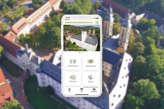 Mergentheim Residential Palace, Monument BW App start page