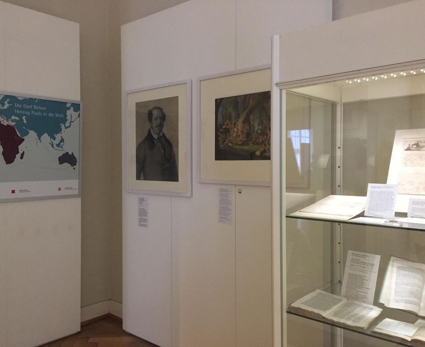 Residenzschloss Mergentheim, Ausstellung über Herzog Paul Wilhelm von Württemberg