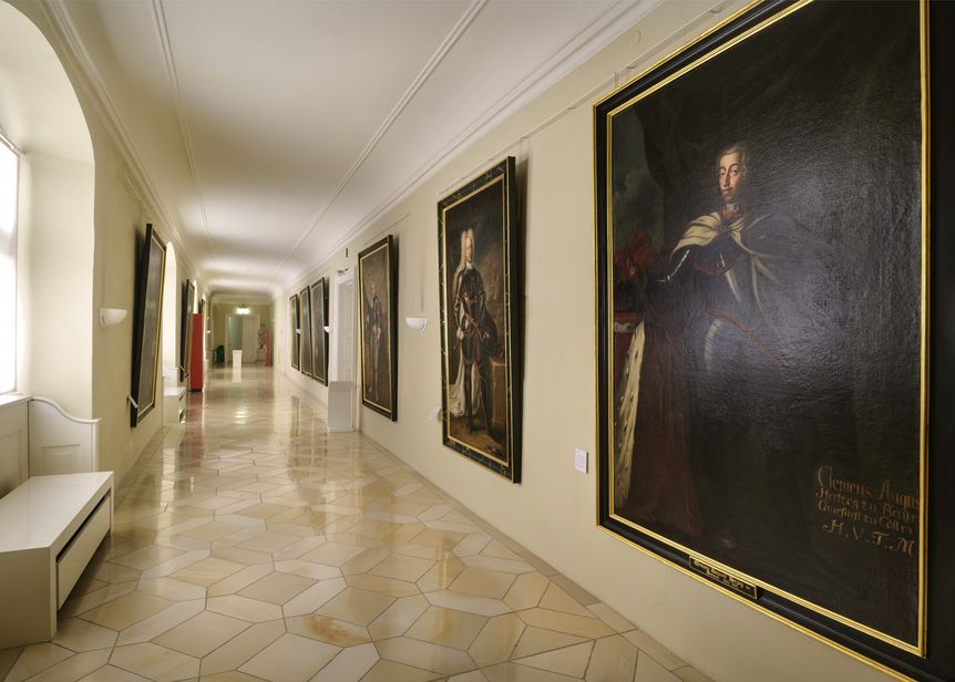 Residenzschloss Mergentheim, Innen, Hochmeistergalerie 