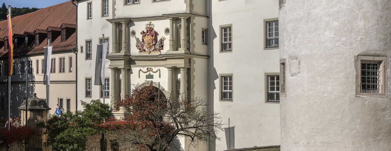 Foto: Staatliche Schlösser und Gärten Baden-Württemberg, Günther Bayerl Residenzschloss Mergentheim, Aussenansicht