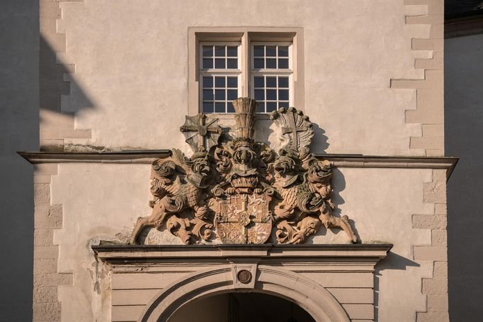 Residenzschloss Mergentheim, Wappen
