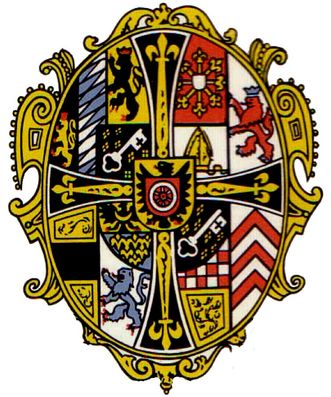 Residenzschloss Mergentheim, Bischofswappen von Franz Ludwig von Pfalz-Neuburg