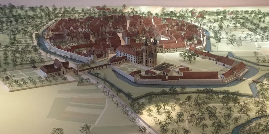 Residenzschloss Mergentheim, Modell der Stadt Mergentheim