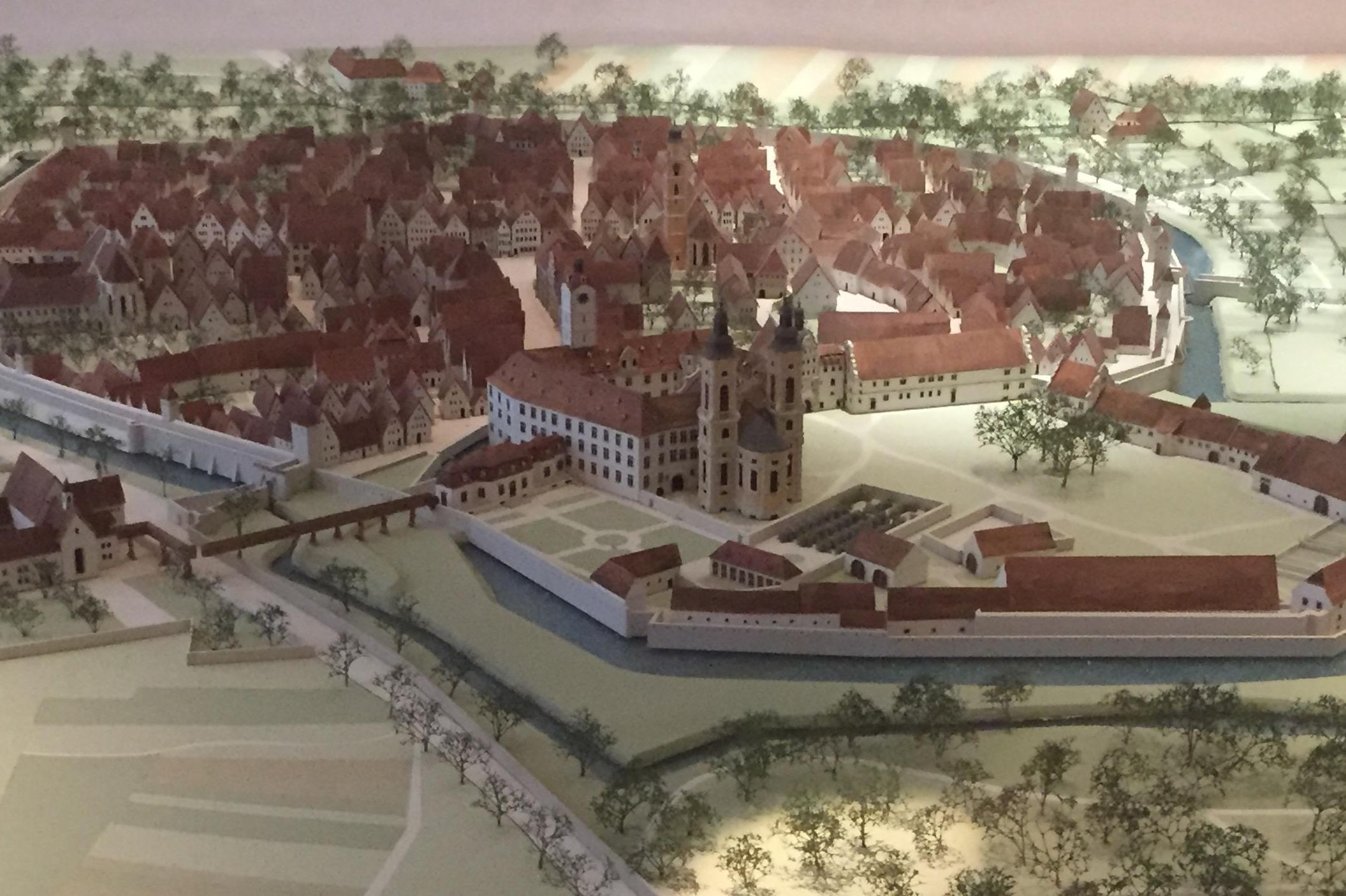 Residenzschloss Mergentheim, Modell der Stadt Mergentheim