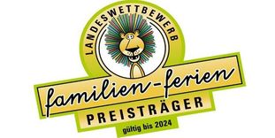 Logo „Familienferien“-Zertifikat, Gütesiegel des Landes Baden-Württemberg 