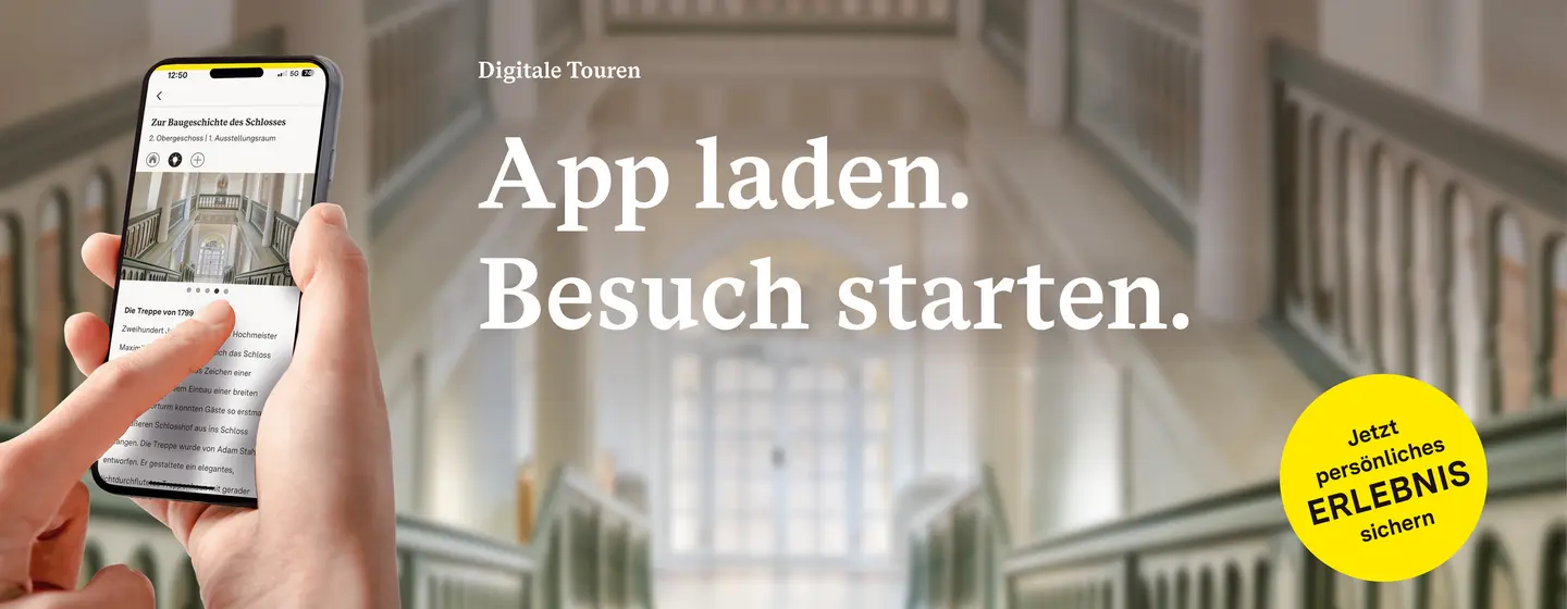 Residenzschloss Mergentheim, Digitale Tour Werbebanner App