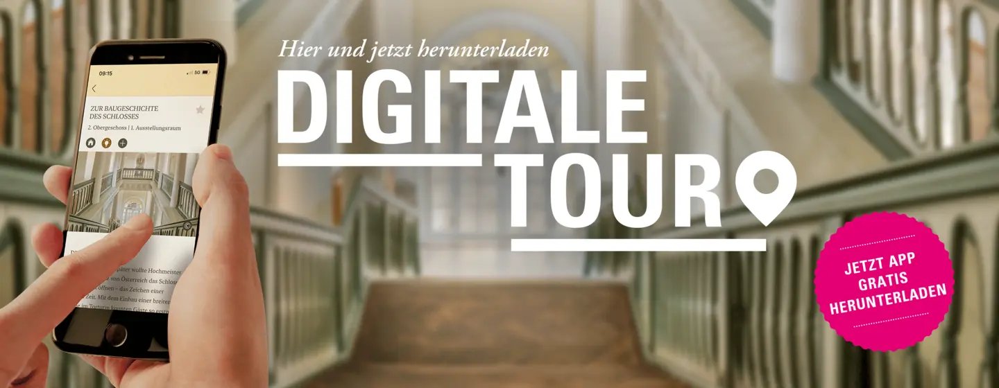 Residenzschloss Mergentheim, Digitale Tour Werbebanner App