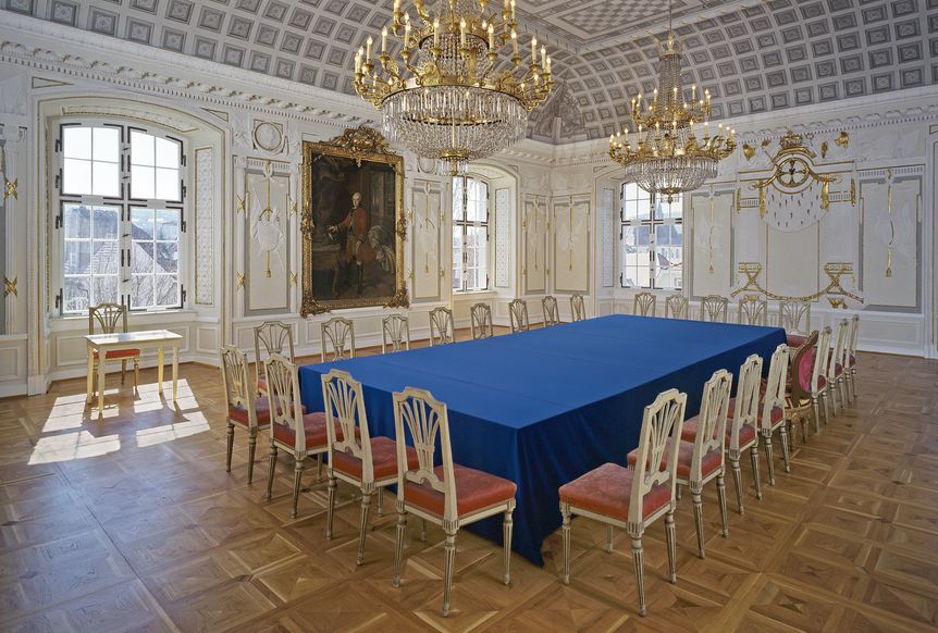 Residenzschloss Mergentheim, Innen, Kapitelsaal
