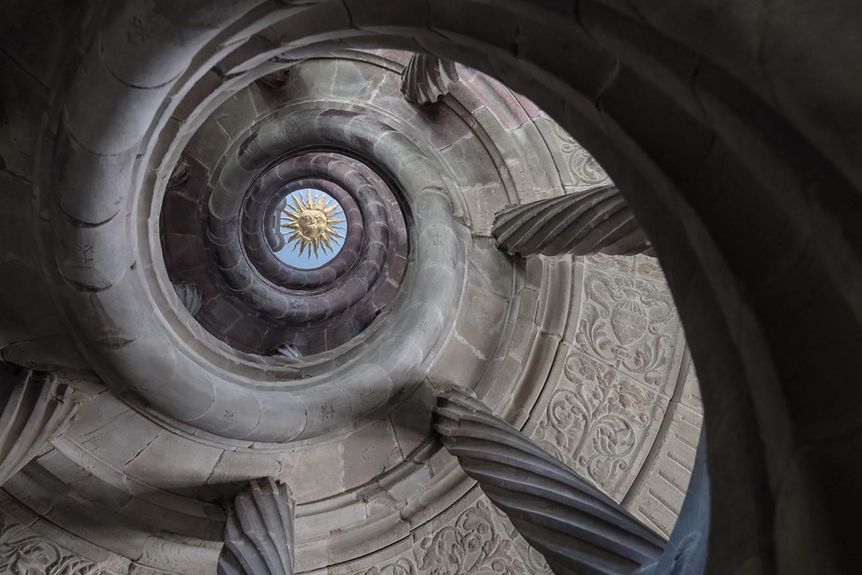 Residenzschloss Mergentheim, Berwarttreppe