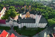 Mergentheim Residential Palace, Aerial view of the castle