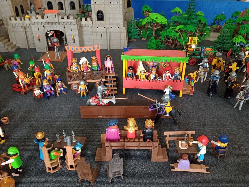 Schloss Heidelberg, Event, Playmobil-Ausstellung, Ritterturnier