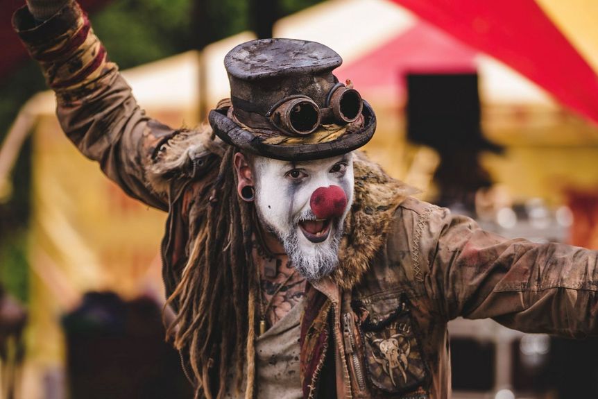 Residenzschloss Mergentheim, Event, Annotopia, Steampunk Clown