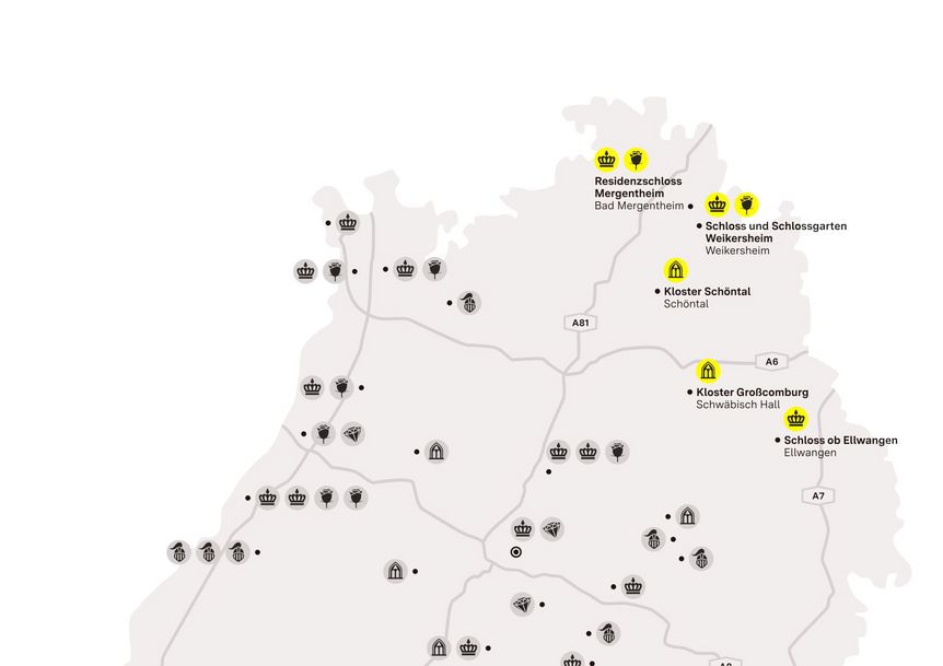 Karte der Region "Verborgene Schatzkästchen im Nordosten"