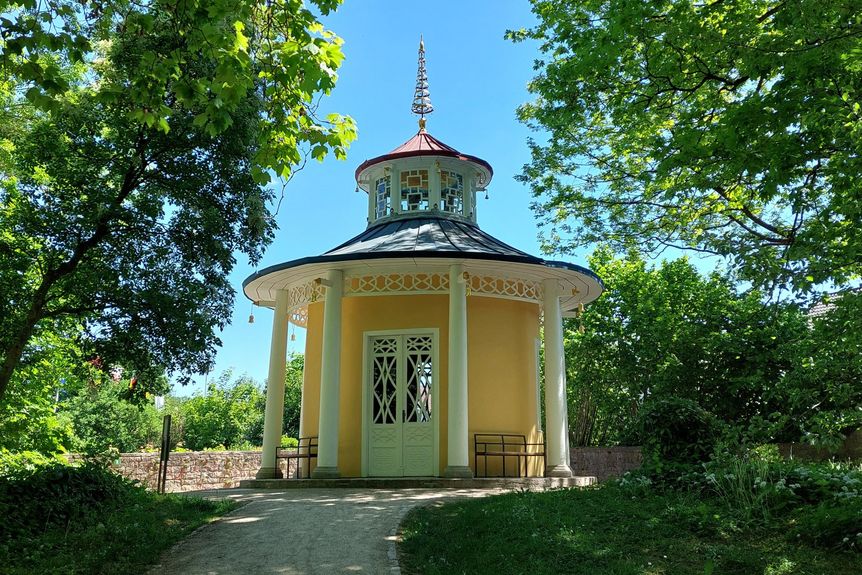 Residenzschloss Mergentheim, Garten, Schellenhäuschen
