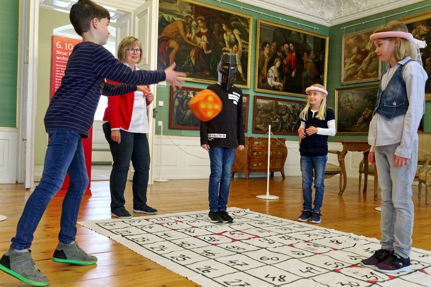 Residenzschloss Mergentheim, Event, Museumspädagogik alte Spiele