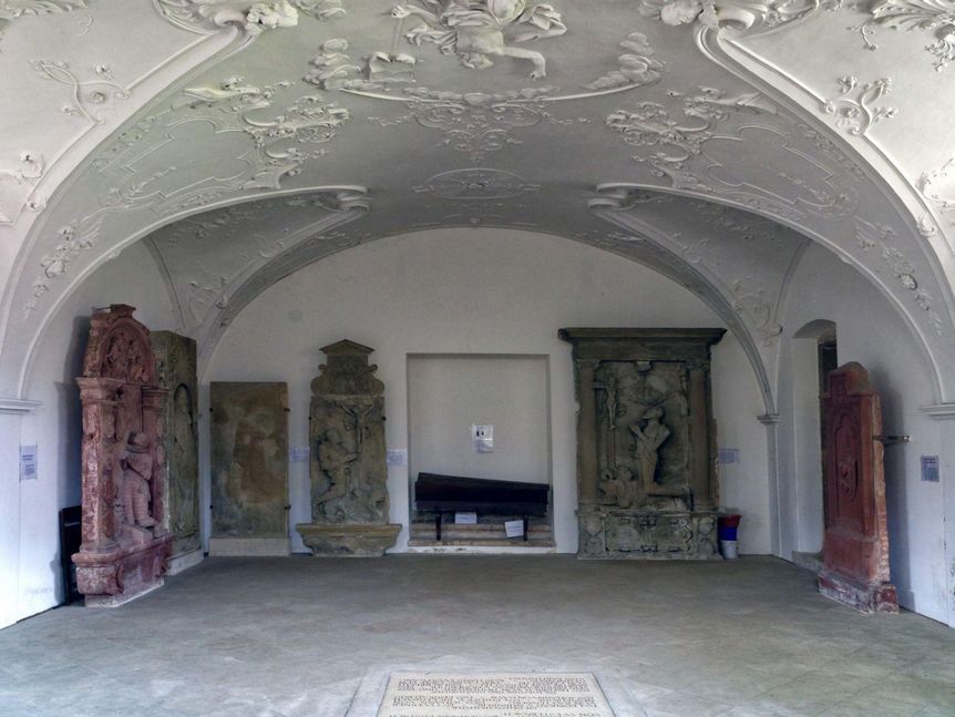 Residenzschloss Mergentheim, Gruft in der Schlosskirche